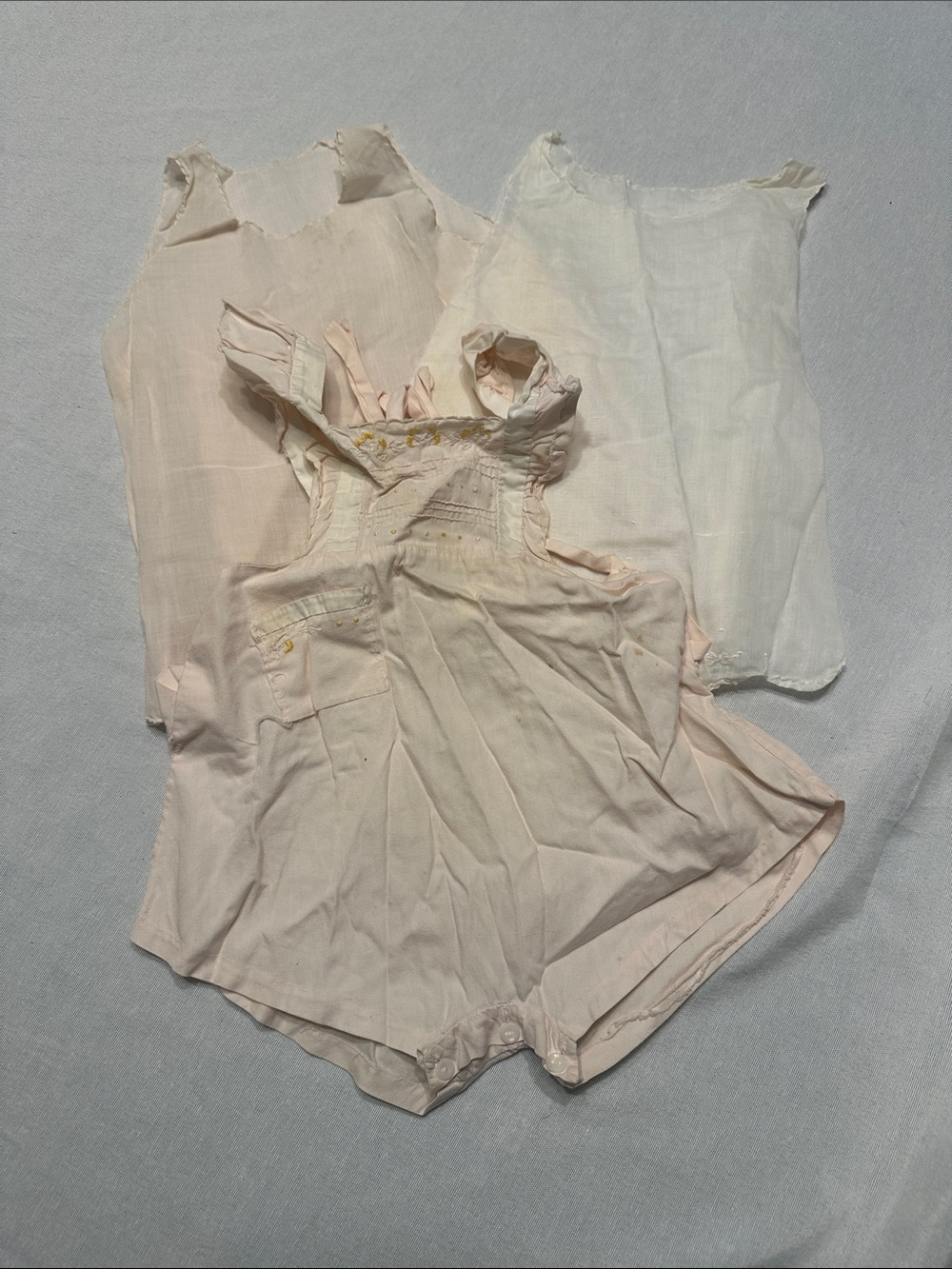 Vintage Baby Clothes Lot Set of 3 Pieces